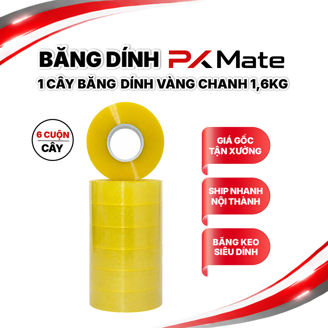 Cây băng dính vàng chanh 1,6kg