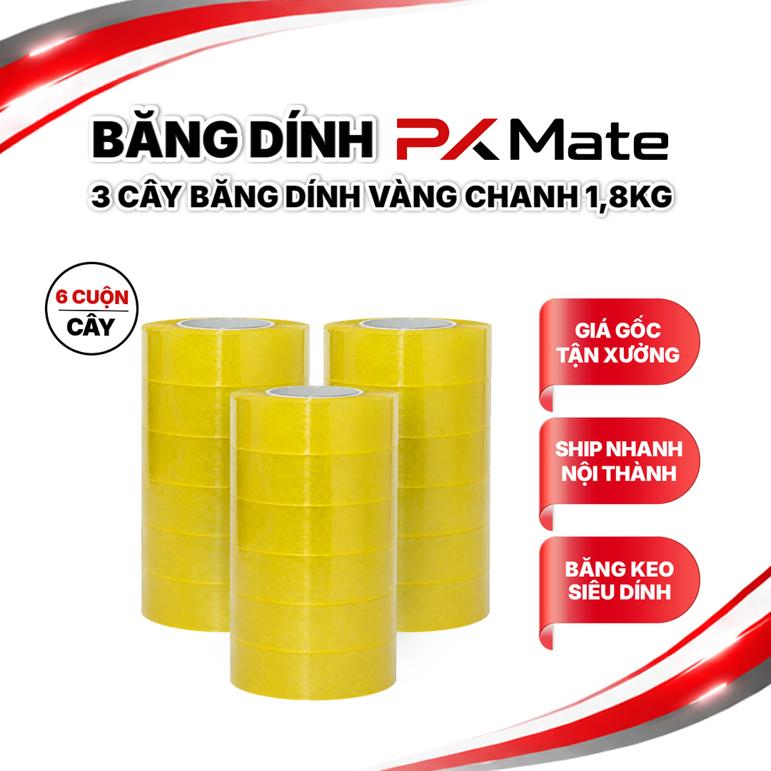 Cây băng dính vàng chanh 1,8kg
