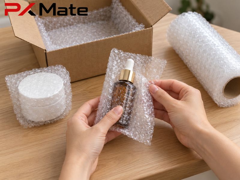 cách đóng gói hàng mỹ phẩm